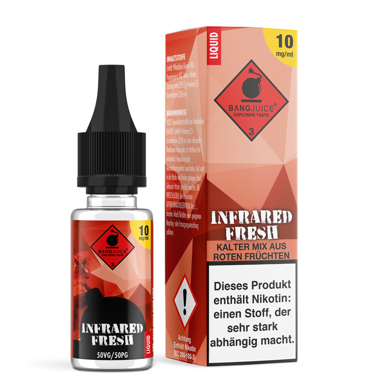 Bang Juice InfraRed Fresh - 10 ml E-Liquid 