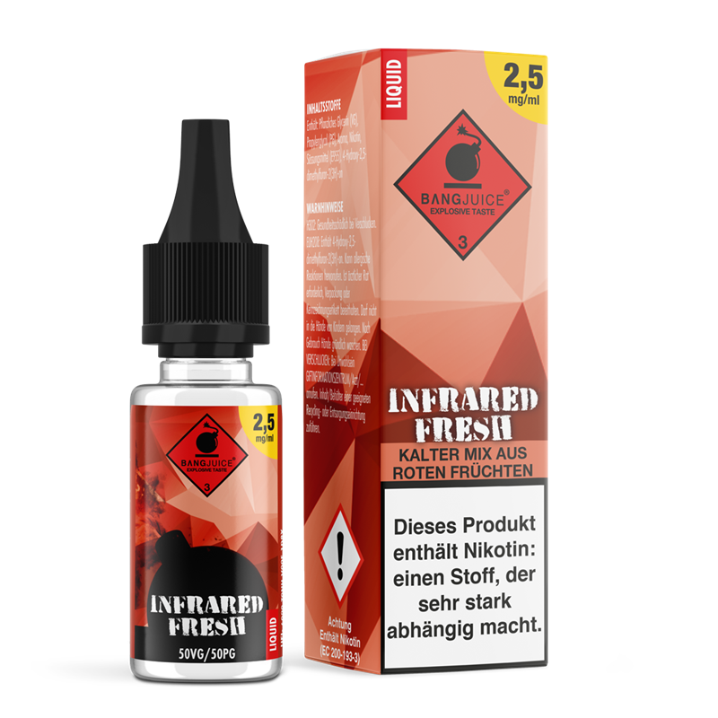 Bang Juice InfraRed Fresh - 10 ml E-Liquid 