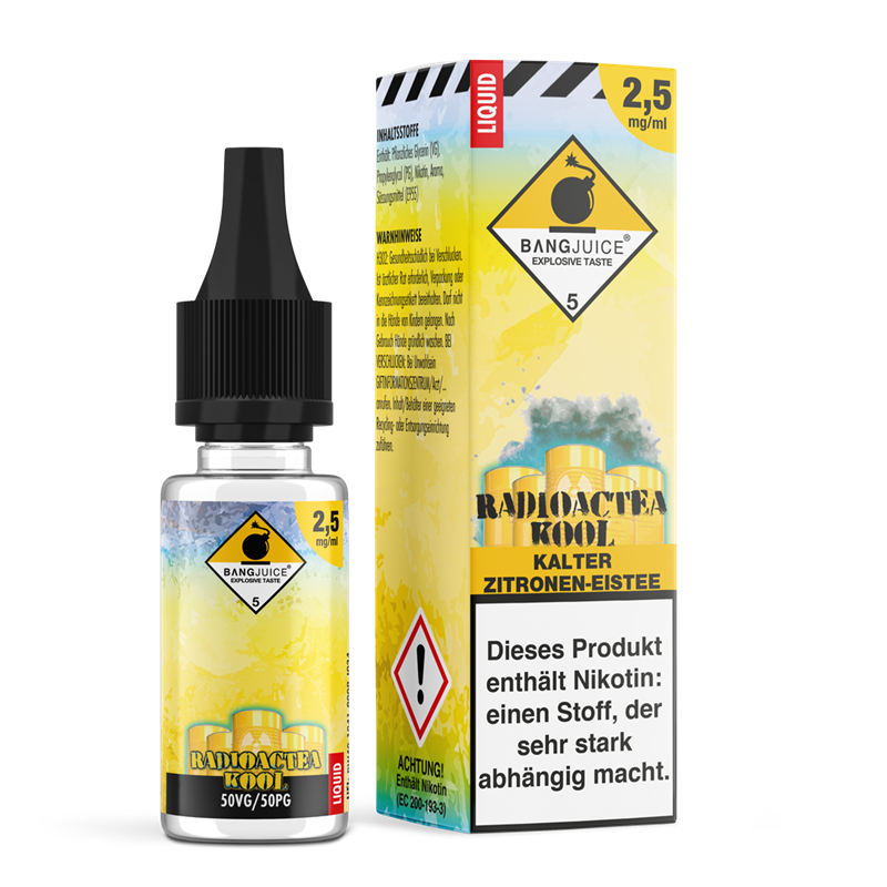 Bang Juice Radioactea Kool - 10 ml E-Liquid 