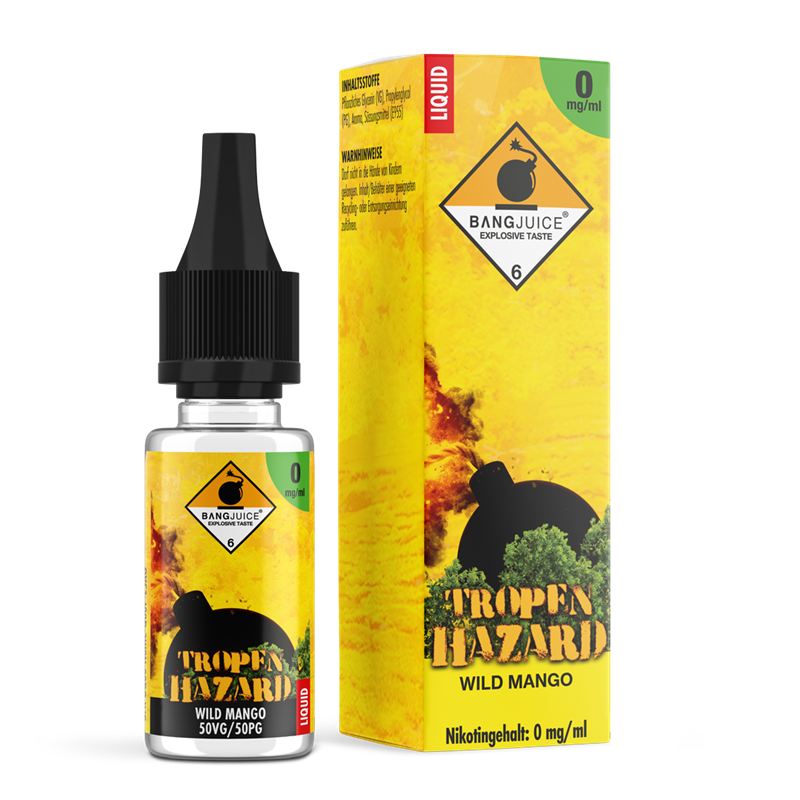 Bang Juice Tropenhazard - Wild Mango - 10 ml E-Liquid 