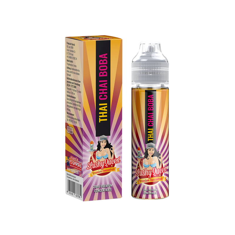 PJ Empire - Slushy Queen - Thai Chai Boba - 20 ml Aroma