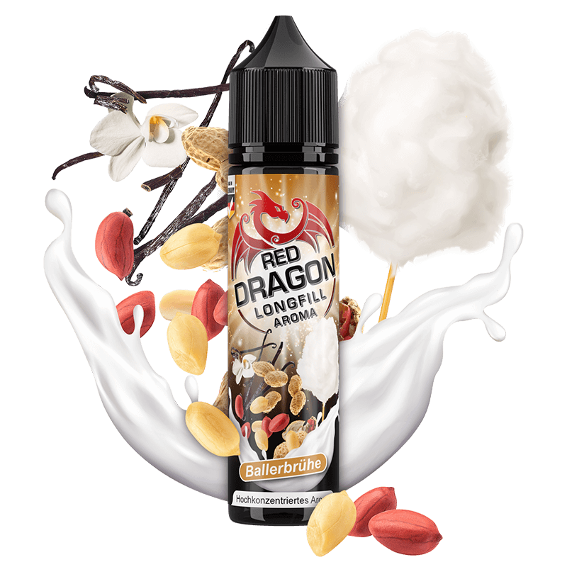 Red Dragon Aroma - Ballerbrhe - 3 ml Longfill