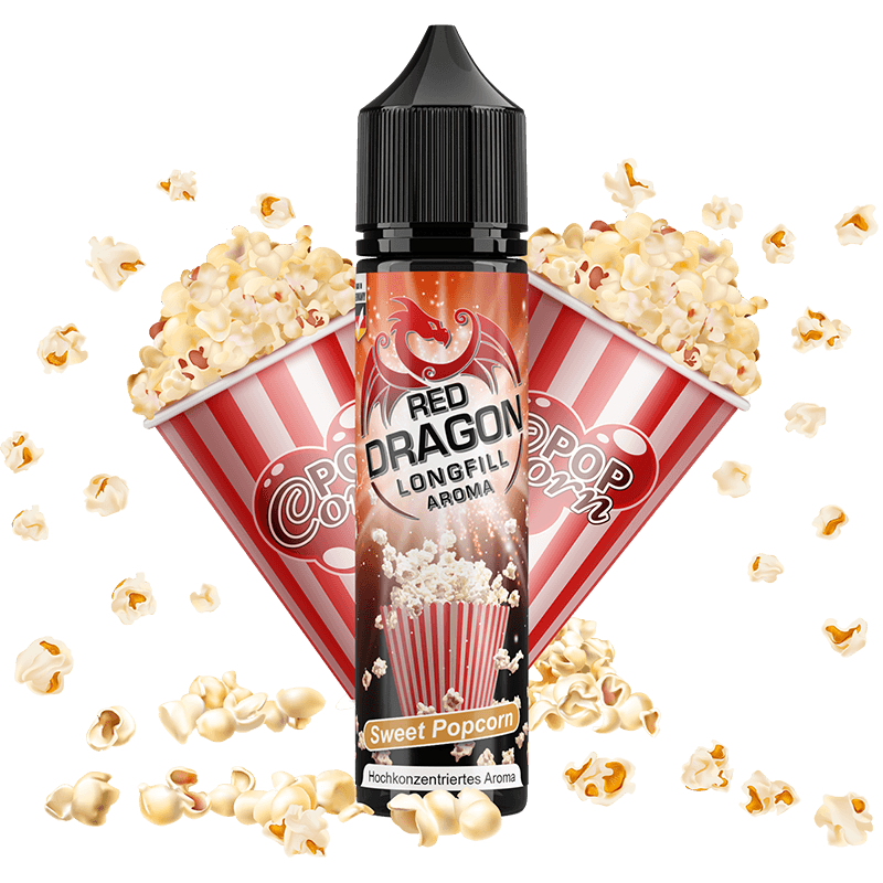Red Dragon Aroma - Sweet Popcorn - 3 ml Longfill