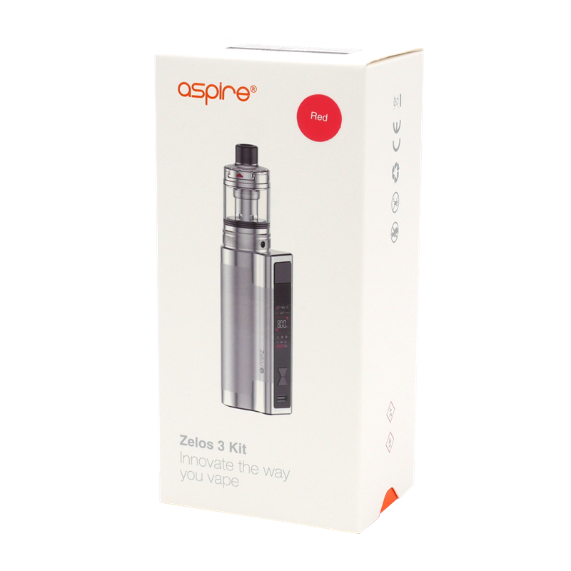 Entdecke das neue Aspire Zelos 3 E-Zigaretten Set - Genieße den perfekten  Dampf!