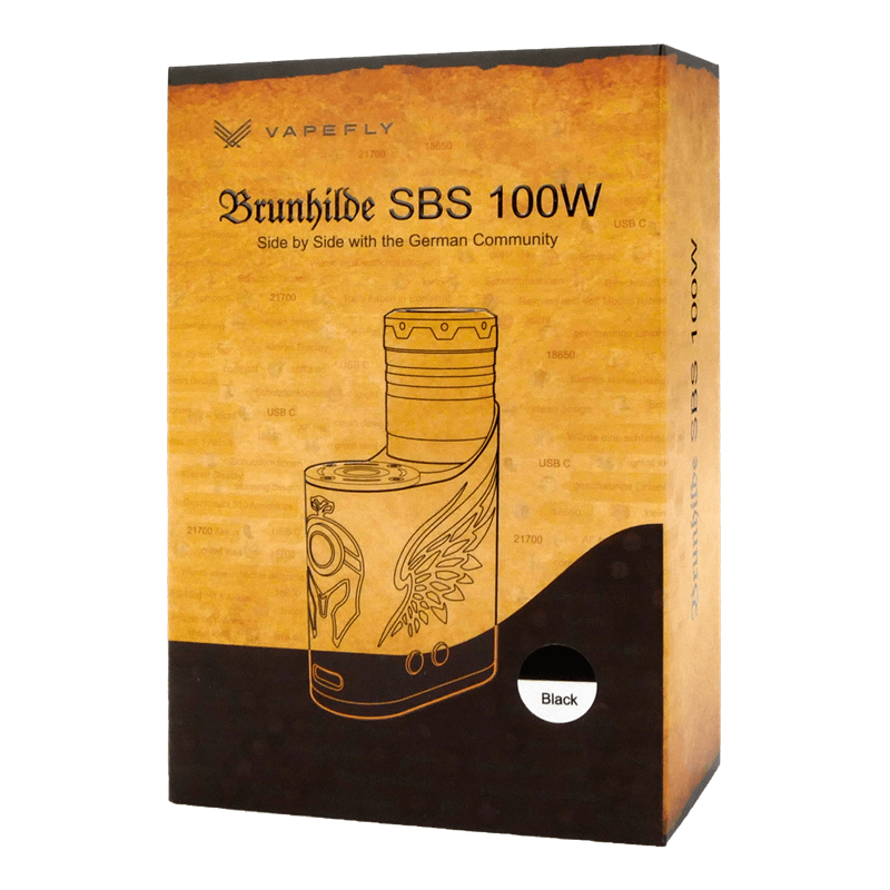 Vapefly Brunhilde SBS Box Mod - Akkuträger - 100 W 