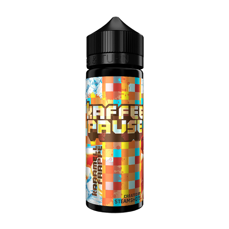 Kaffeepause by Steamshots - Karamell Frappé Ice - 20 ml Aroma