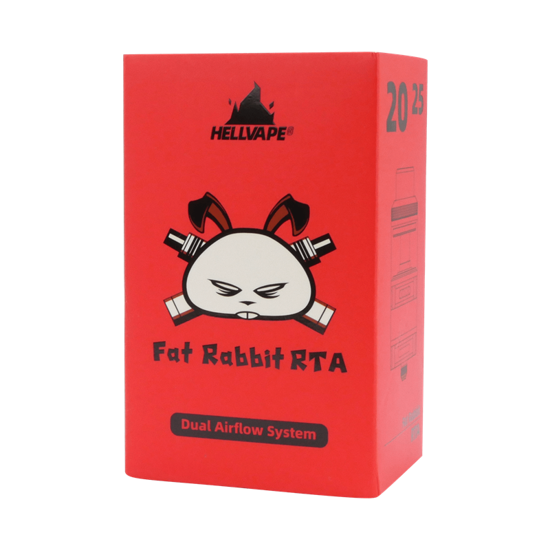 Hellvape Fat Rabbit RTA - Verdampfer - 28,4 mm - 5,5 ml 