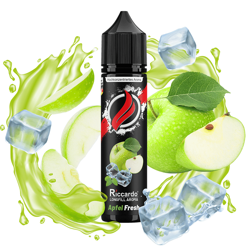 Riccardo Aroma - Apfel Fresh - 3 ml Longfill