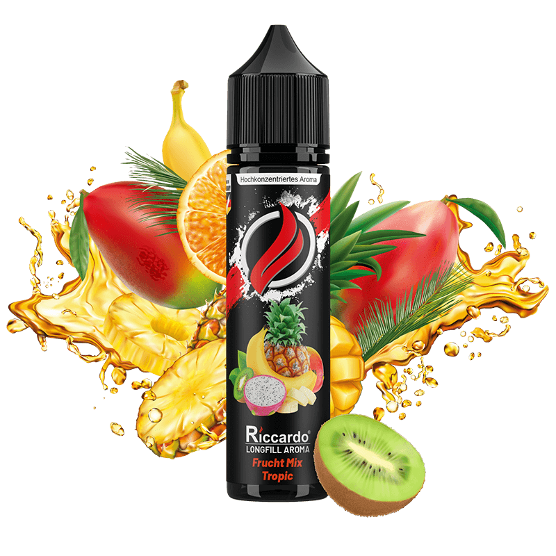 Riccardo Aroma - Frucht Mix Tropic - 3 ml Longfill - Aroma