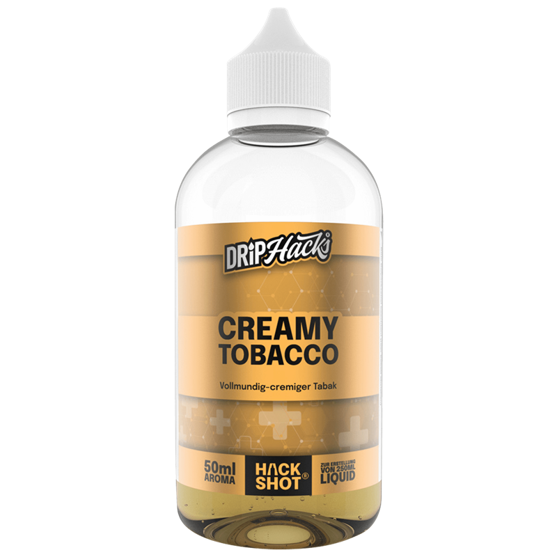 Drip Hacks Creamy Tobacco - 50 ml Aroma
