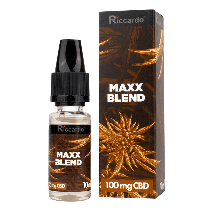 Riccardo CBD E-Liquid - Maxx Blend - 10 ml