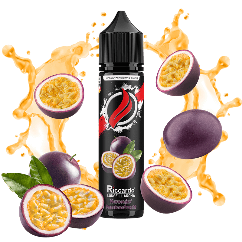 Riccardo Aroma - Maracuja / Passionsfrucht - 3 ml Longfill