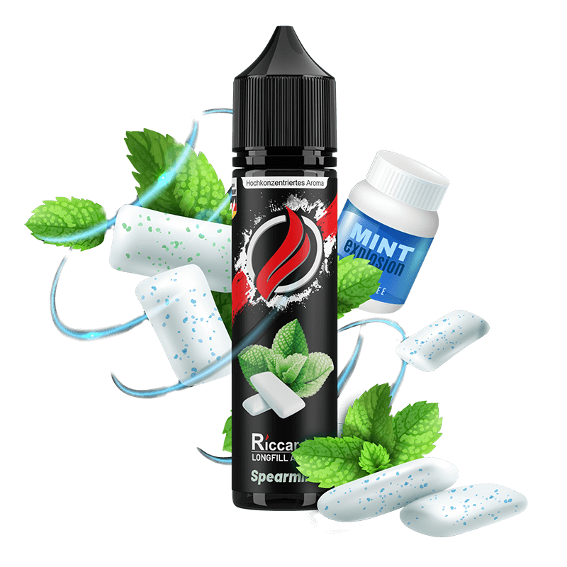 Riccardo Aroma - Spearmint - 3 ml Longfill