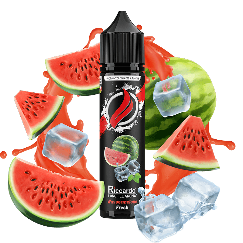 Riccardo Aroma - Wassermelone Fresh - 3 ml Longfill