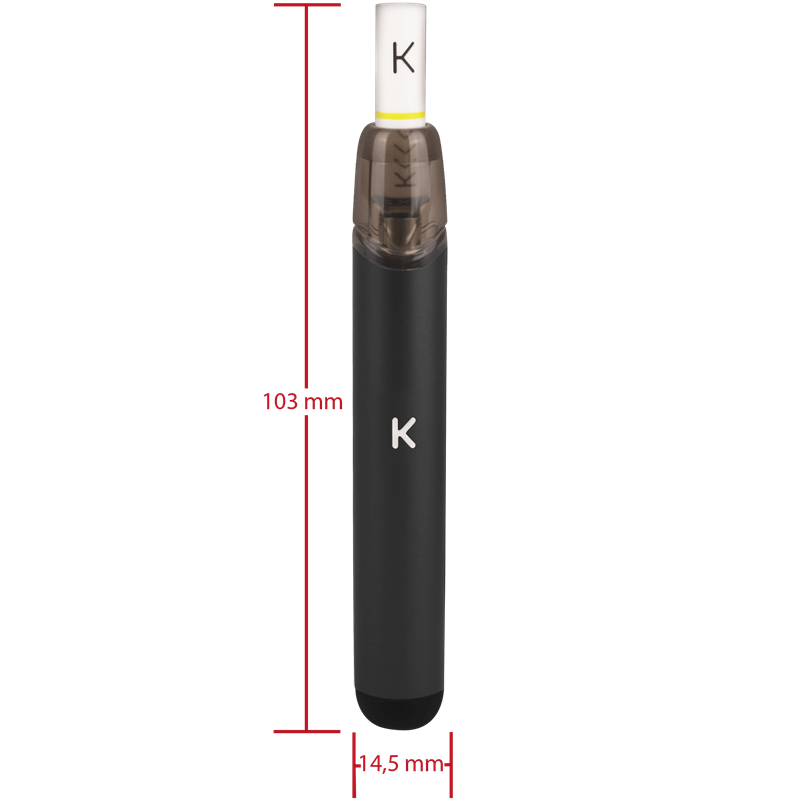 Kiwi Starter Kit - Pod System - 400 mAh / 1650 mAh - 1,8 ml 