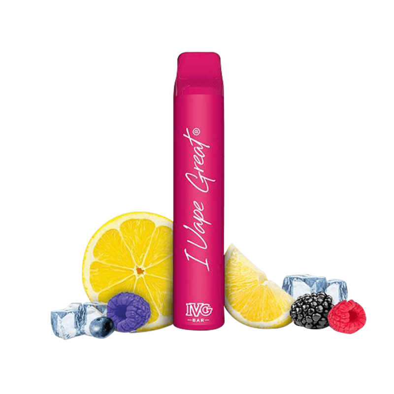 IVG Bar Plus Berry Lemonade - Einweg E-Zigarette - 20 mg / ml 