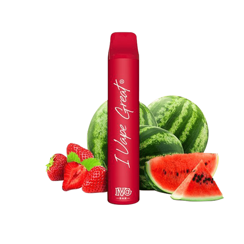 IVG Bar Plus Strawberry Watermelon - Einweg E-Zigarette - 20 mg / ml 