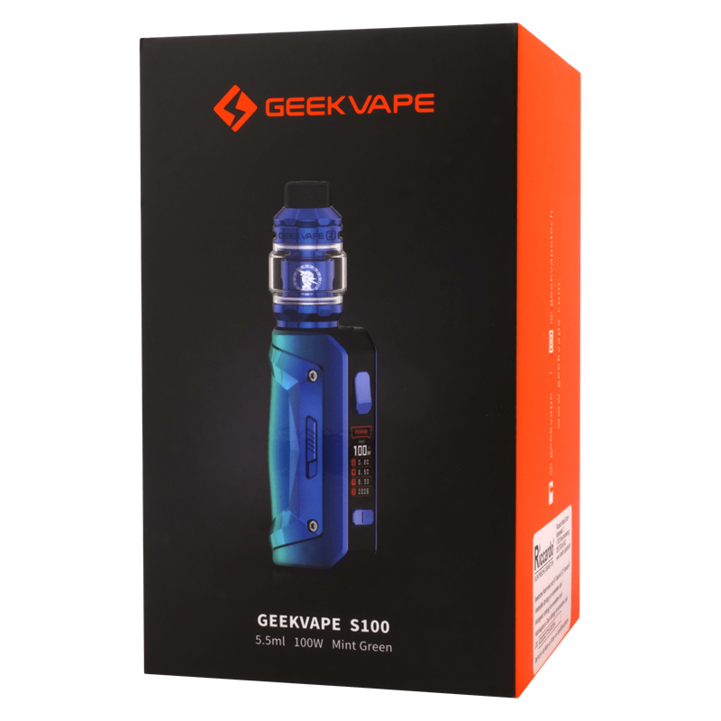 GeekVape AEGIS Solo 2 / S100 + Z Subohm Tank 2021 Kit - E-Zigarette - 100 W - 5,5 ml 