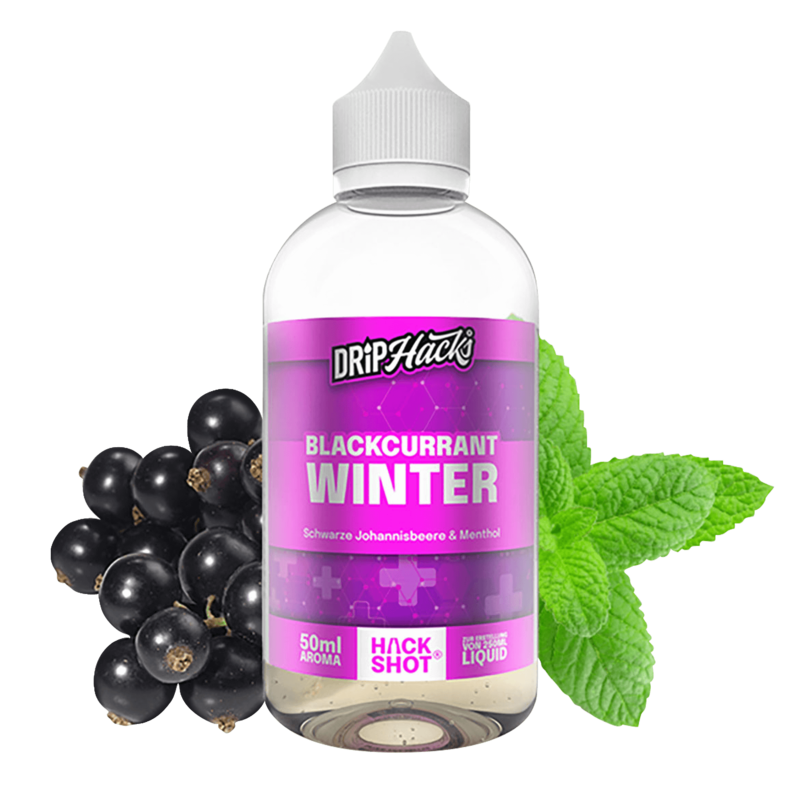 Drip Hacks Aroma - Blackcurrant Winter - 50 ml Longfill 