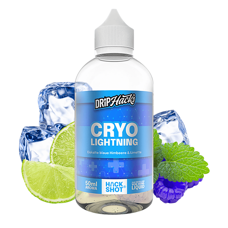 Drip Hacks Aroma - Cryo Lightning - 50 ml Longfill 