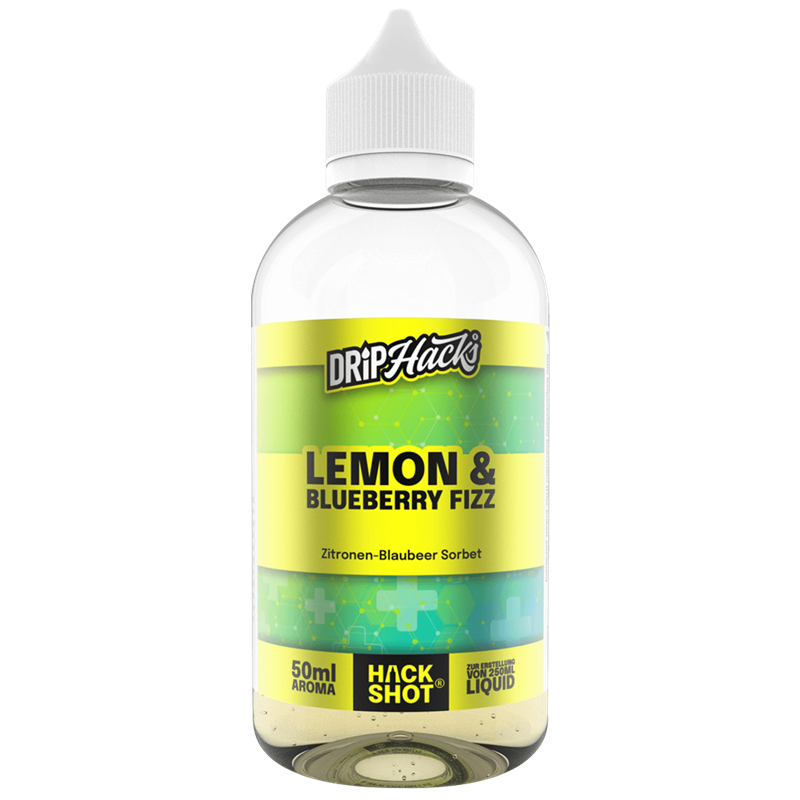 Drip Hacks Aroma - Lemon & Blueberry Fizz - 50 ml Longfill