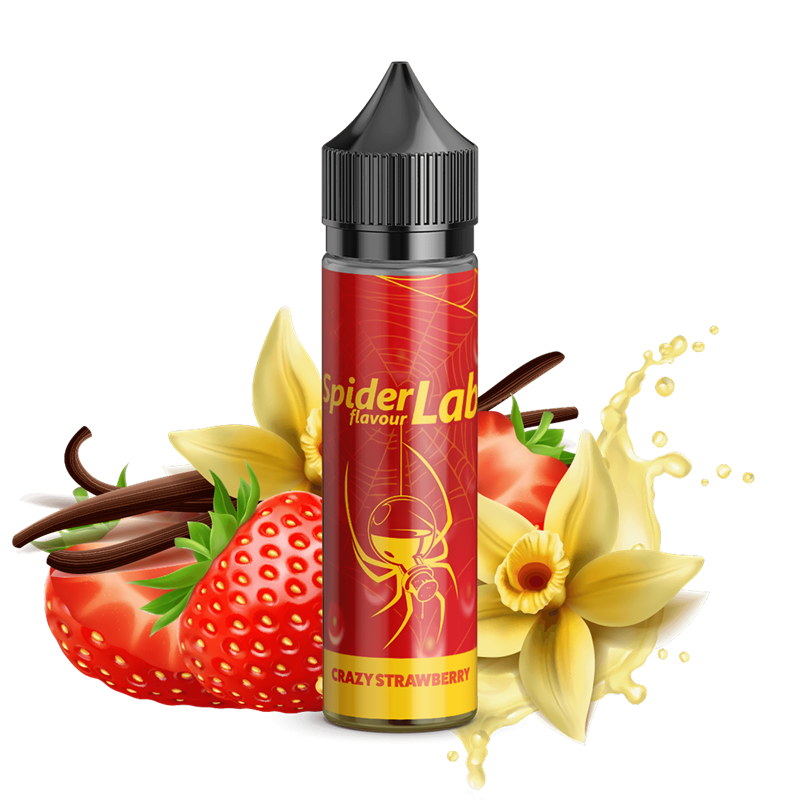 Spider Lab Aroma - Crazy Strawberry - 8 ml Longfill