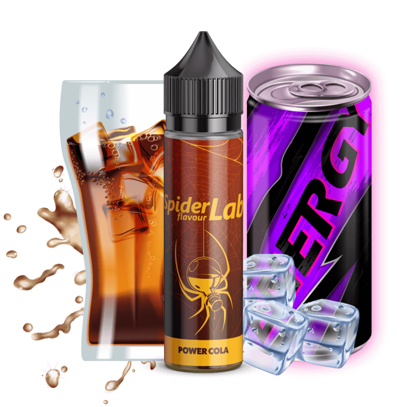 Spider Lab Aroma - Power Cola - 8 ml Longfill