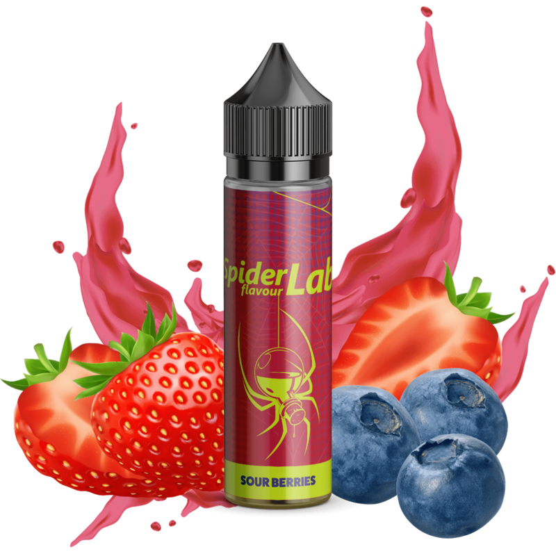 Spider Lab Aroma - Sour Berries - 8 ml Longfill