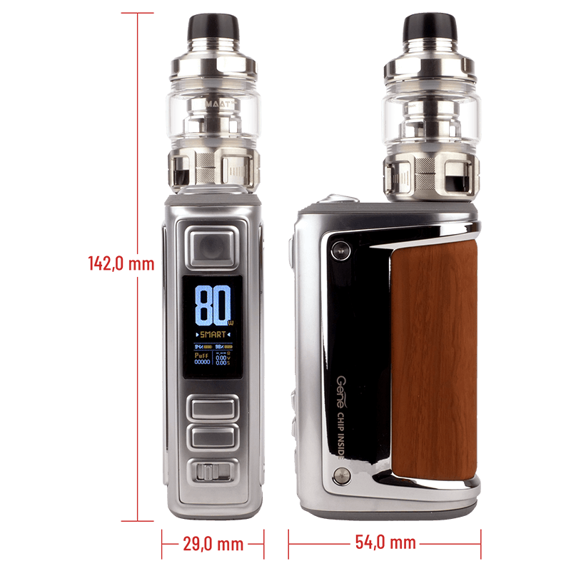 Voopoo Argus GT 2 + Maat Tank Kit - E-Zigarette - 200 W - 6,5 ml 