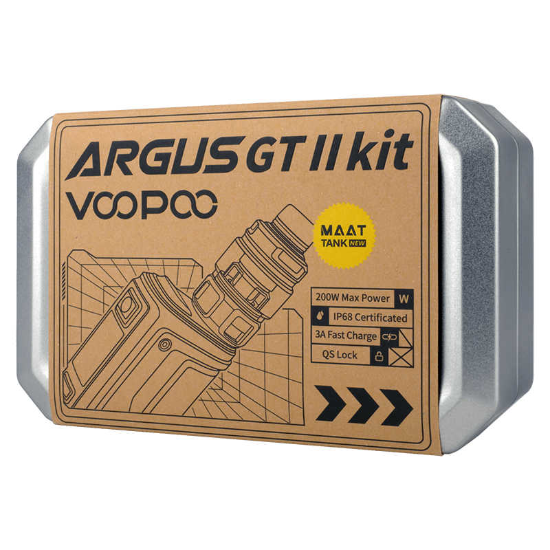 Voopoo Argus GT 2 + Maat Tank Kit - E-Zigarette - 200 W - 6,5 ml 