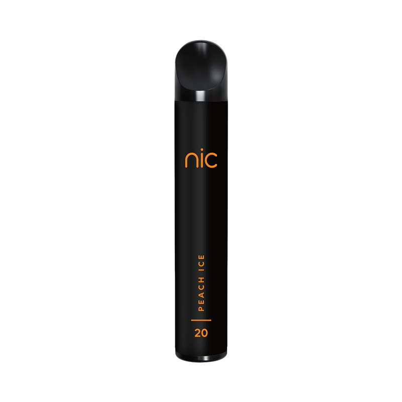 nic Vaping Peach Ice - Einweg E-Zigarette - 20 mg/ml 