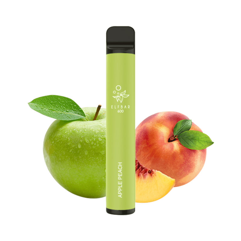 ELF Bar 600 Apple Peach - Einweg E-Zigarette - 20 mg / ml 