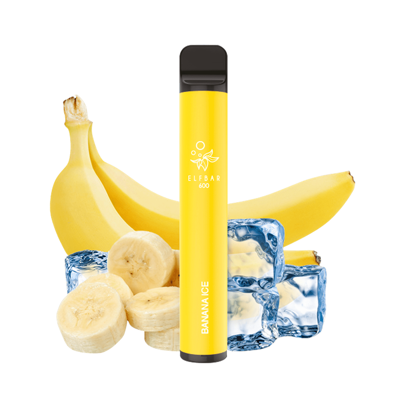 ELF Bar 600 CP Banana ICE - Einweg E-Zigarette 
