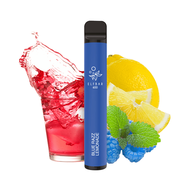 ELF Bar 600 Blue Razz Lemonade - Einweg E-Zigarette - 20 mg / ml 