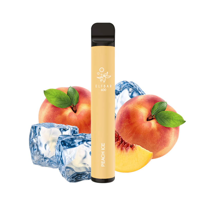 ELF Bar 600 CP Peach ICE - Einweg E-Zigarette 