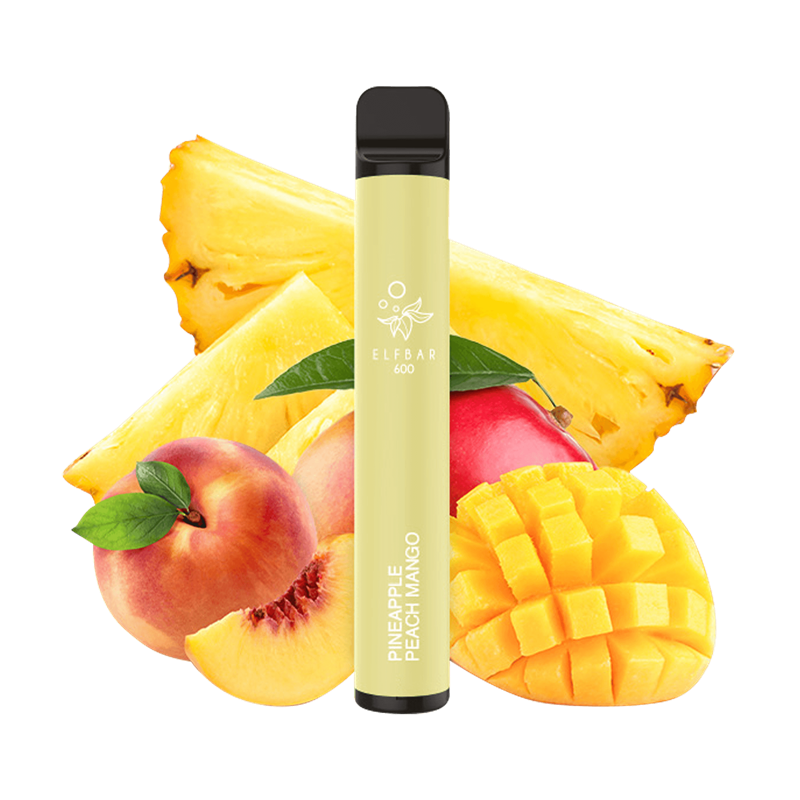 ELF Bar 600 Pineapple Peach Mango - Einweg E-Zigarette - 20 mg / ml 