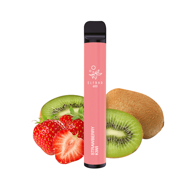 ELF Bar 600 Strawberry Kiwi - Einweg E-Zigarette - 20 mg / ml 
