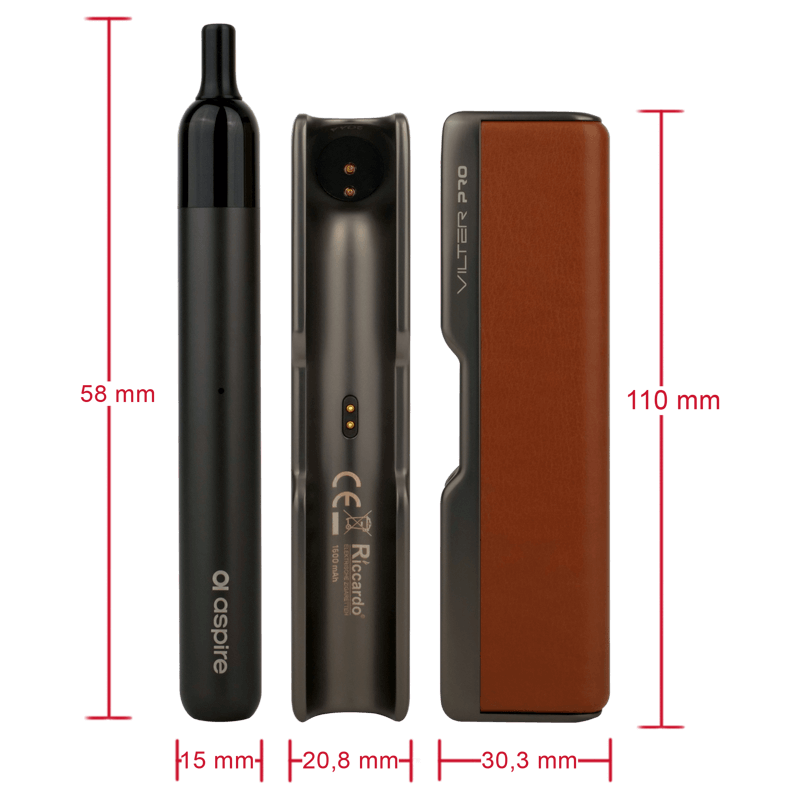 Aspire Vilter Pro - Pod System mit Powerbank - 420 mAh - 2 ml 