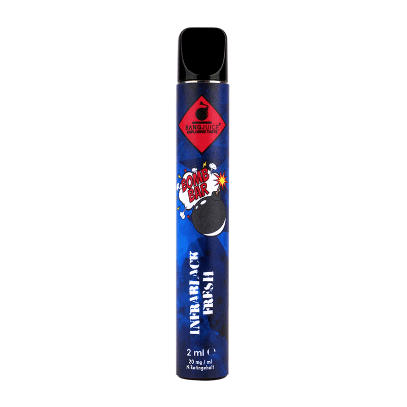 Bang Juice Bomb Bar - InfraBlack Fresh - Einweg E-Zigarette - 20 mg / ml 