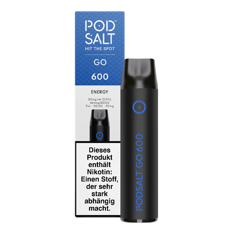 POD SALT GO 600 - Energy - Einweg E-Zigarette