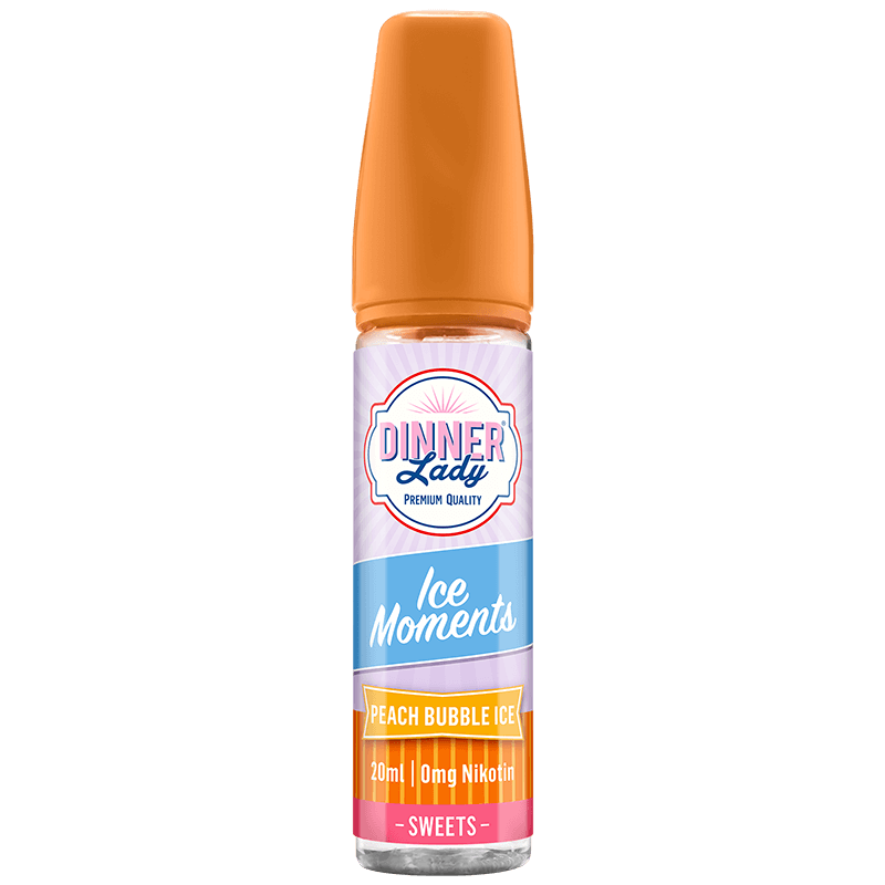 Dinner Lady Aroma - Ice Moments - Peach Bubble ICE - 20 ml Longfill