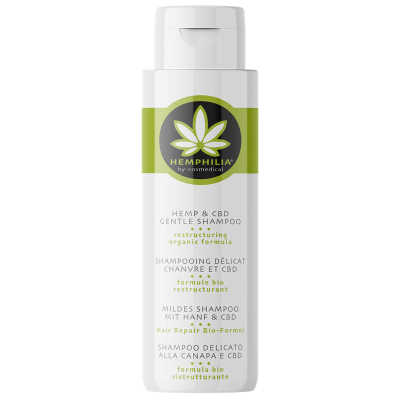 Hemphilia HEMP and CBD gentle shampoo - 200 ml