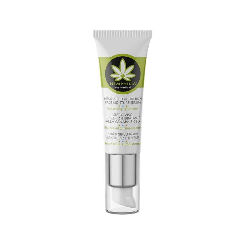 Hemphilia HEMP and CBD ultra-rich face moisture serum - 20 ml