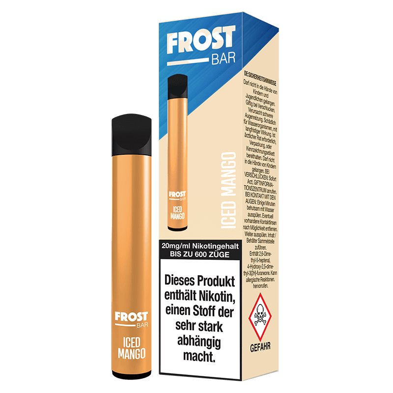 Dr. Frost Frost Bar - Iced Mango - Einweg E-Zigarette - 20 mg/ml