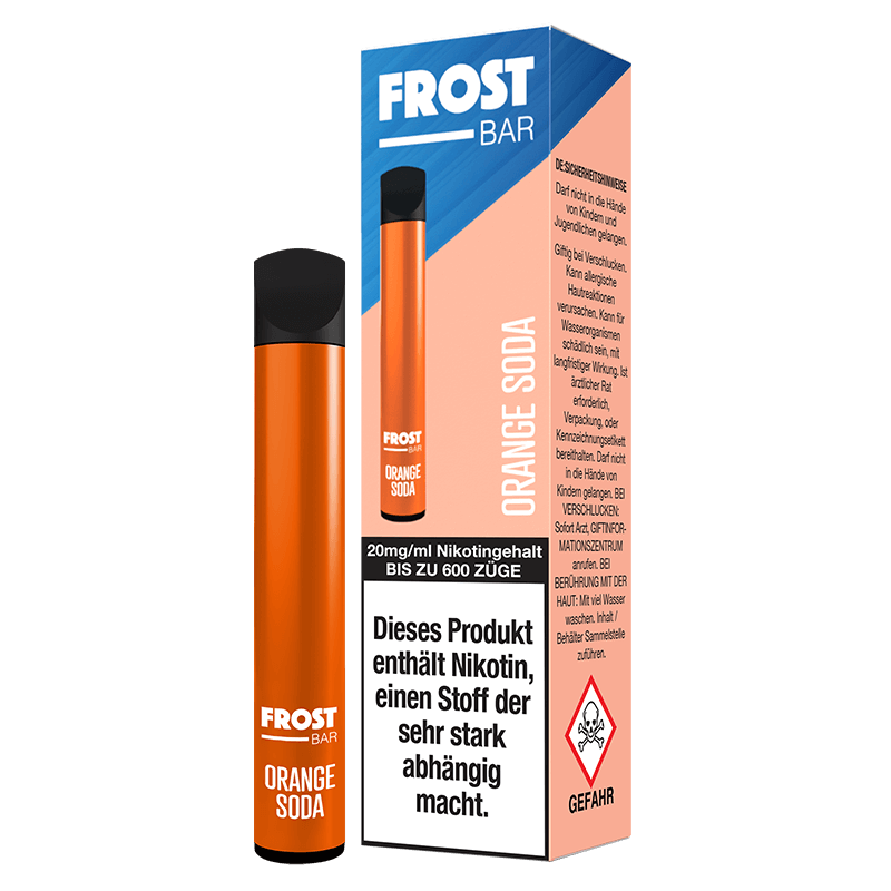 Dr. Frost Frost Bar - Orange Soda - Einweg E-Zigarette - 20 mg/ml