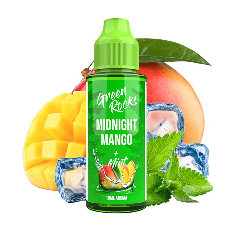 Drip Hacks Aroma Green Rocks - Midnight Mango - 10 ml Longfill 