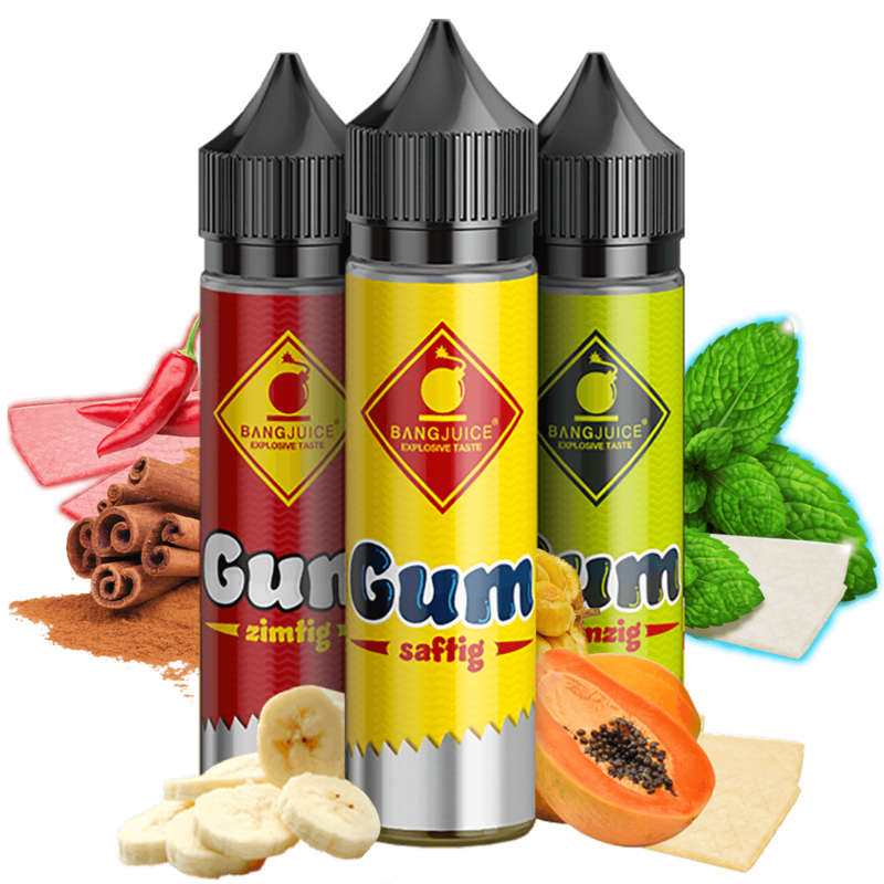 Bang Juice Aroma - GUM Bundle - 3er Longfill Set