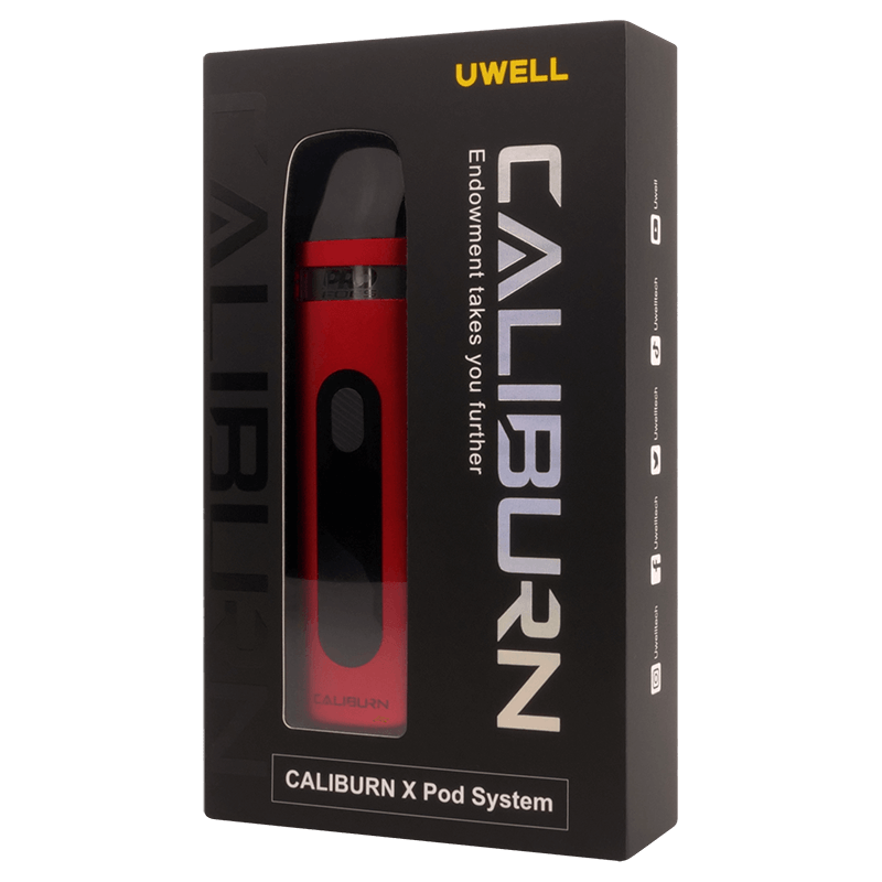 Uwell Caliburn X - Pod System - 850 mAh - 3 ml 