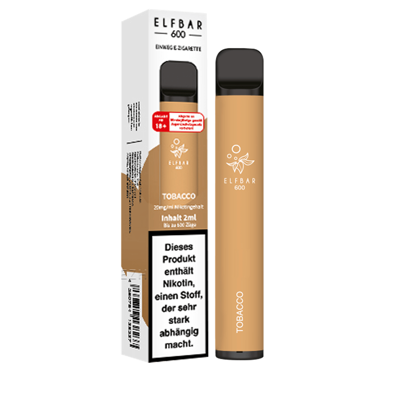ELF Bar 600 CP Tobacco - Einweg E-Zigarette
