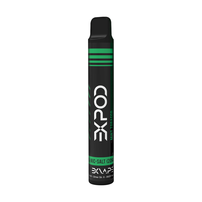 eXvape EXPOD - Mint Tobacco - Einweg E-Zigarette 